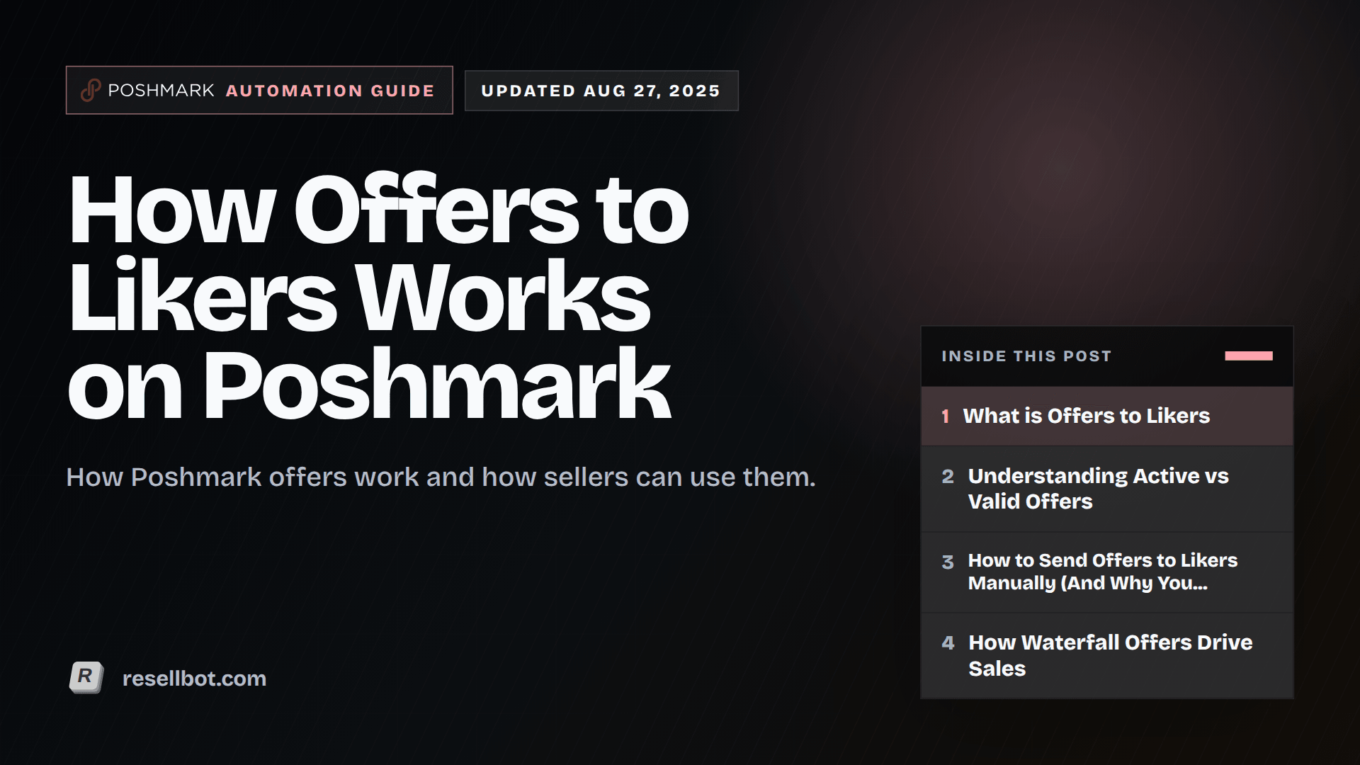 How Offers to Likers Works on Poshmark