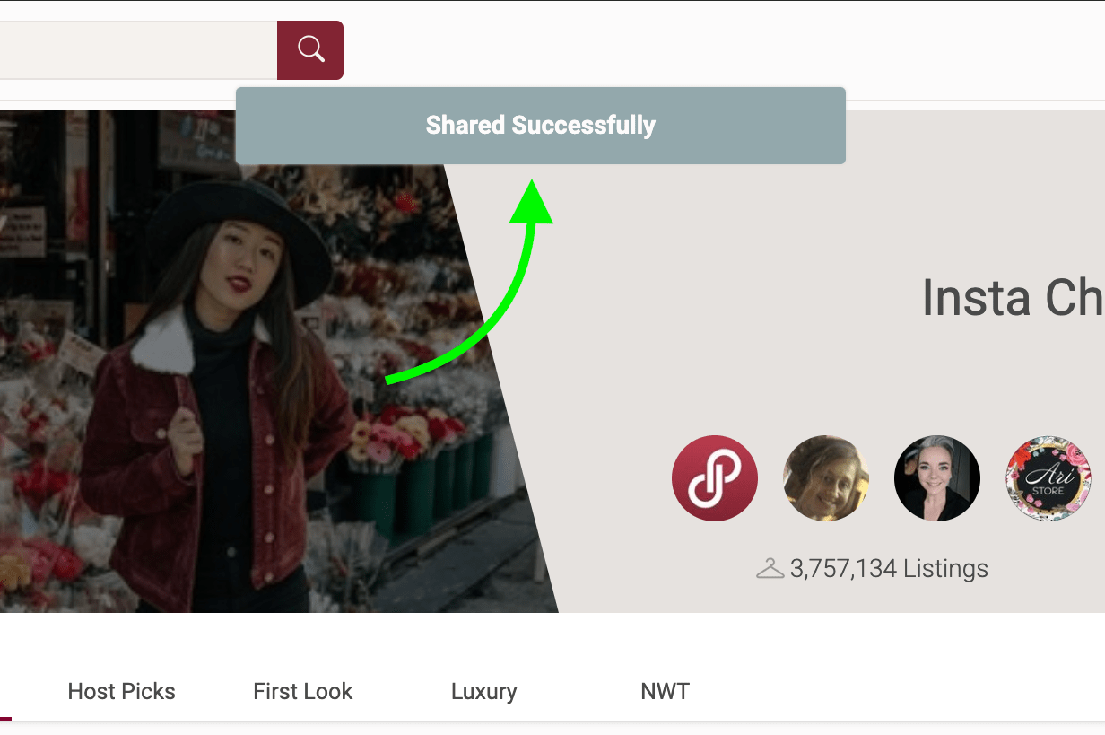 Shared Successfully